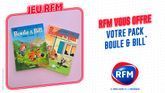 RFM vous offre vous offre vote pack Boule et Bill