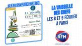 RFM partenaire de la Vaisselle des chefs le 8 et 9 février à Paris 