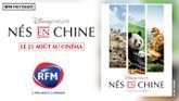  RFM partenaire du film «Nés en Chine» 