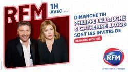 Philippe Lellouche et Catherine Jacob invités de Bernard Montiel le 22/02