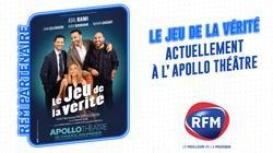 RFM partenaire de la pièce de théâtre  "Le Jeu de la Vérité"