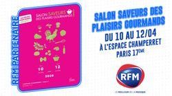 Salon "Saveurs des Plaisirs Gourmands" à Paris en partenariat avec RFM