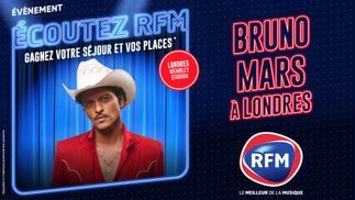 Bruno Mars : gagnez votre séjour à Londres + vos places de concert !