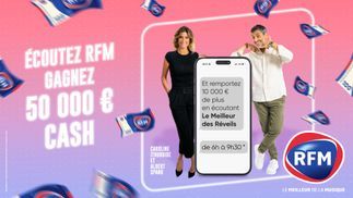 Gagnez 50 000€ CASH et 10 000€ en plus en écoutant le Meilleur des Réveils 