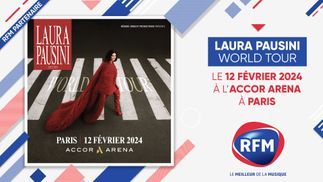 Laura Pausini "World Tour" en concert le 12 février à L'Accor Arena avec RFM 