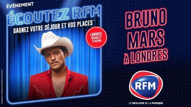 Bruno Mars : gagnez votre séjour à Londres + vos places de concert !