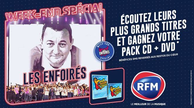 Week-end spécial Les Enfoirés 2026, RFM vous offre votre pack CD et DVD